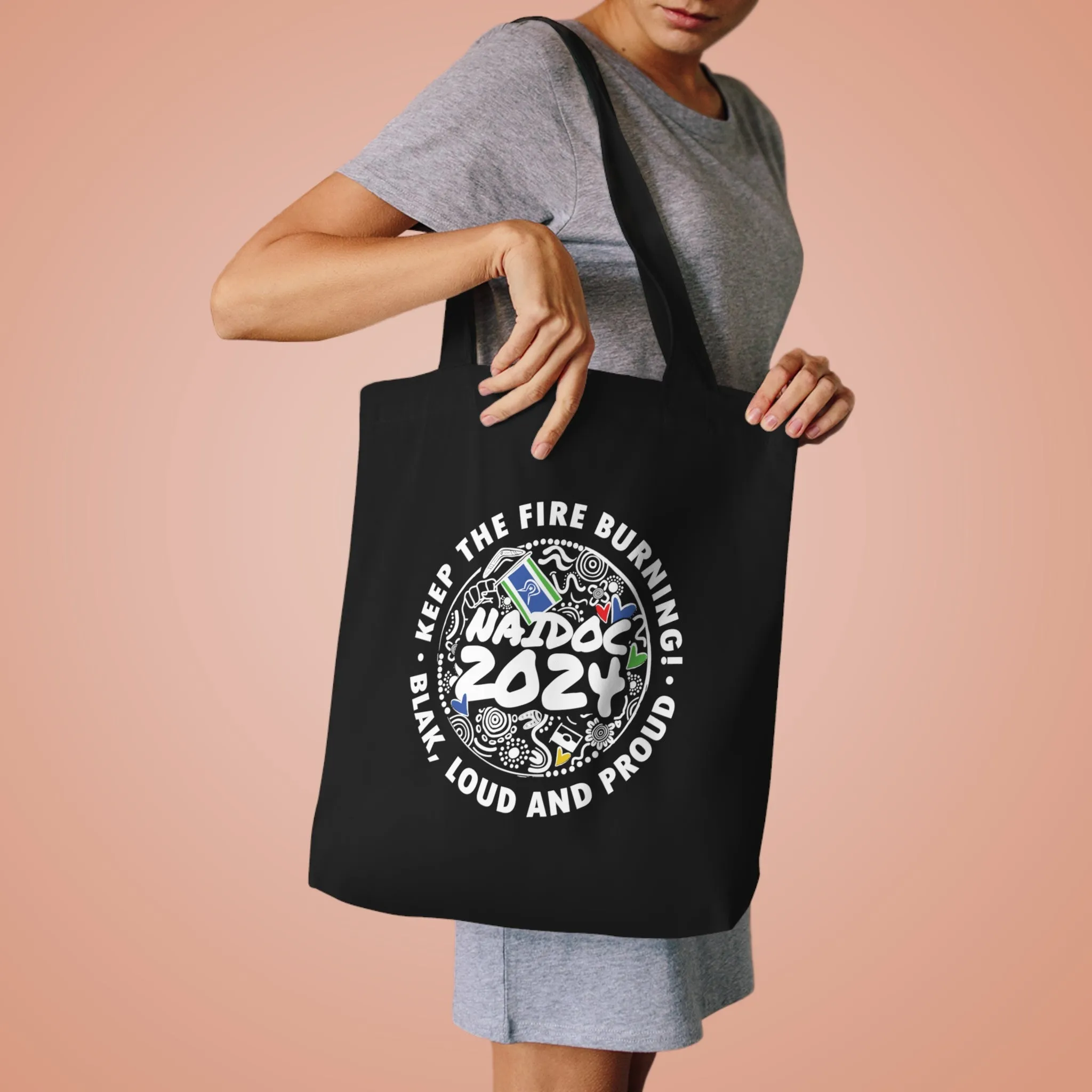 Land, Sea and Sky NAIDOC 2024 - Cotton Tote Bag