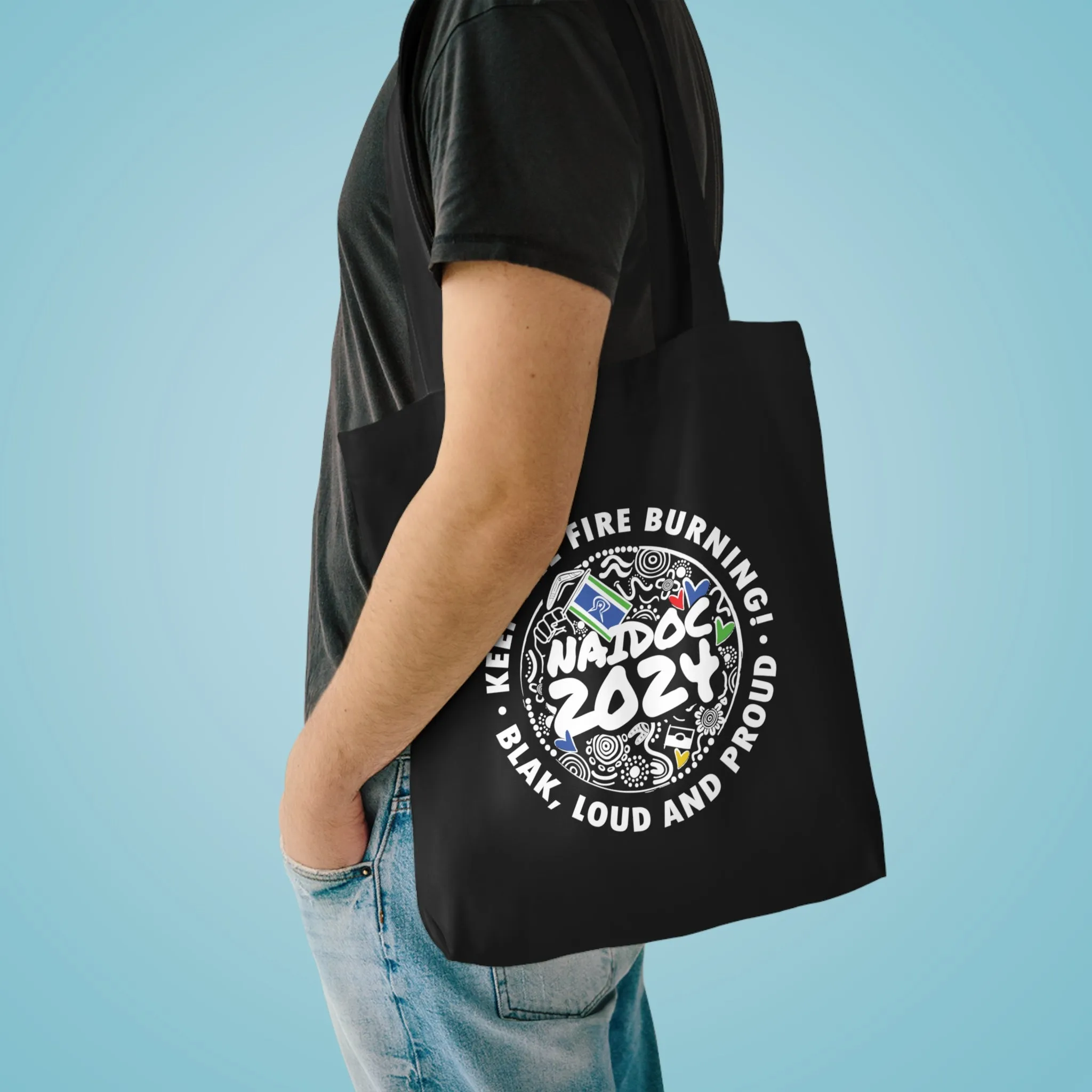 Land, Sea and Sky NAIDOC 2024 - Cotton Tote Bag