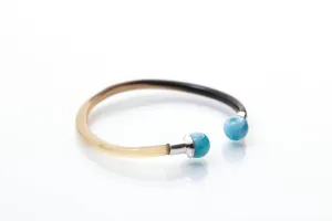 Larimar Cuff Bracelet, Moo