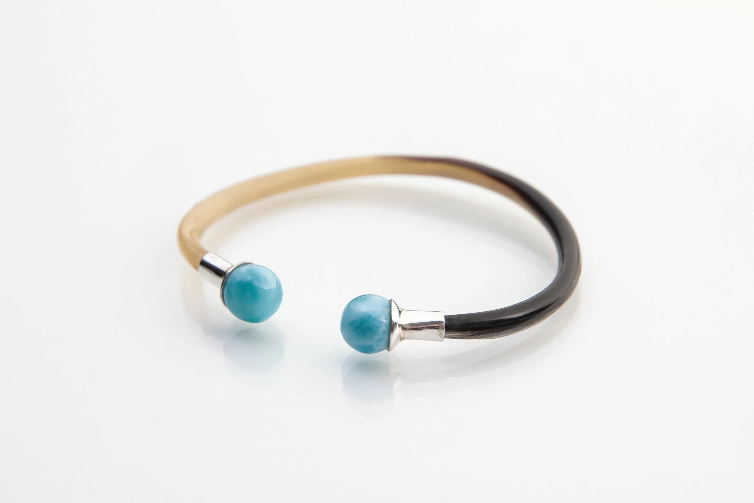 Larimar Cuff Bracelet, Moo