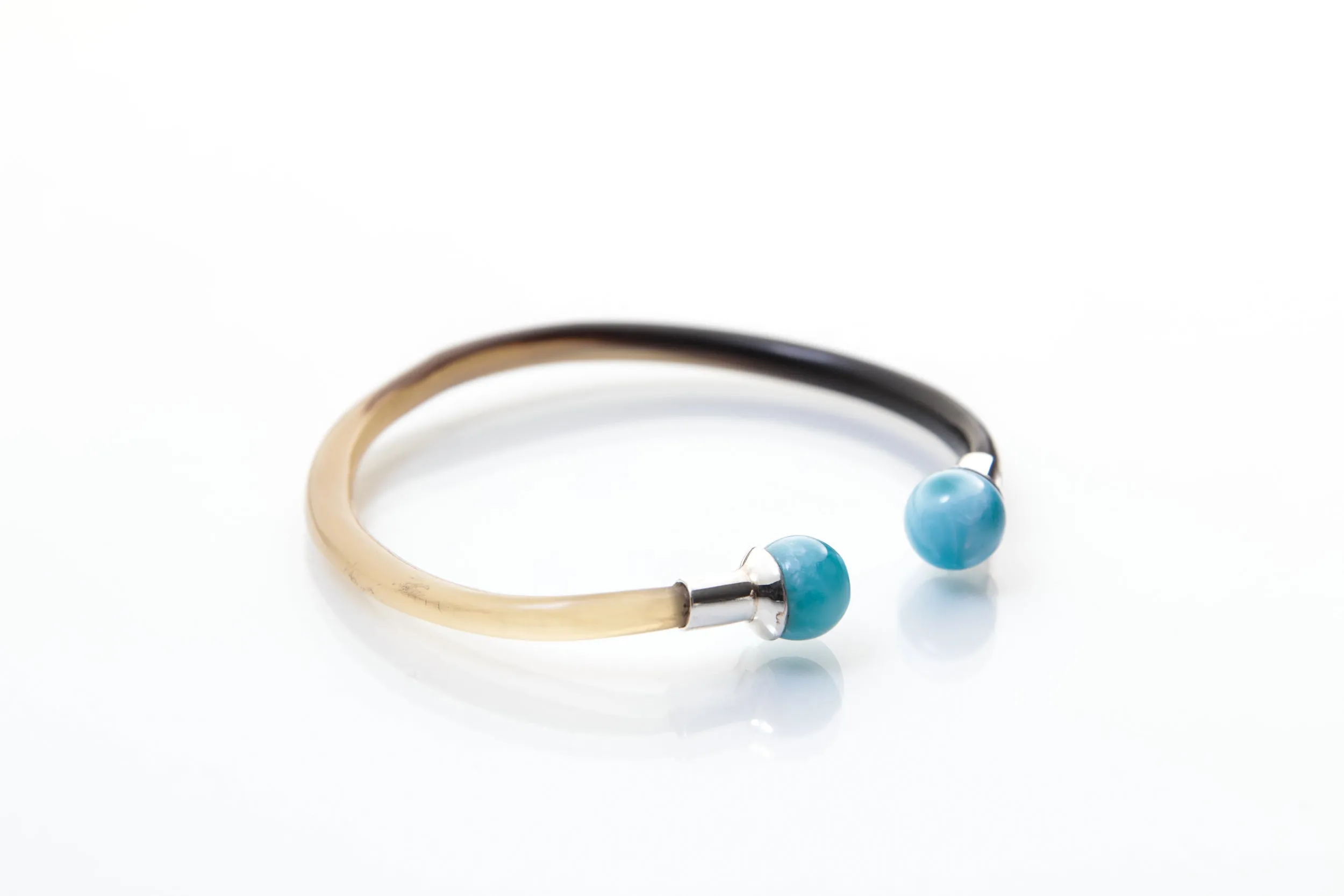 Larimar Cuff Bracelet, Moo