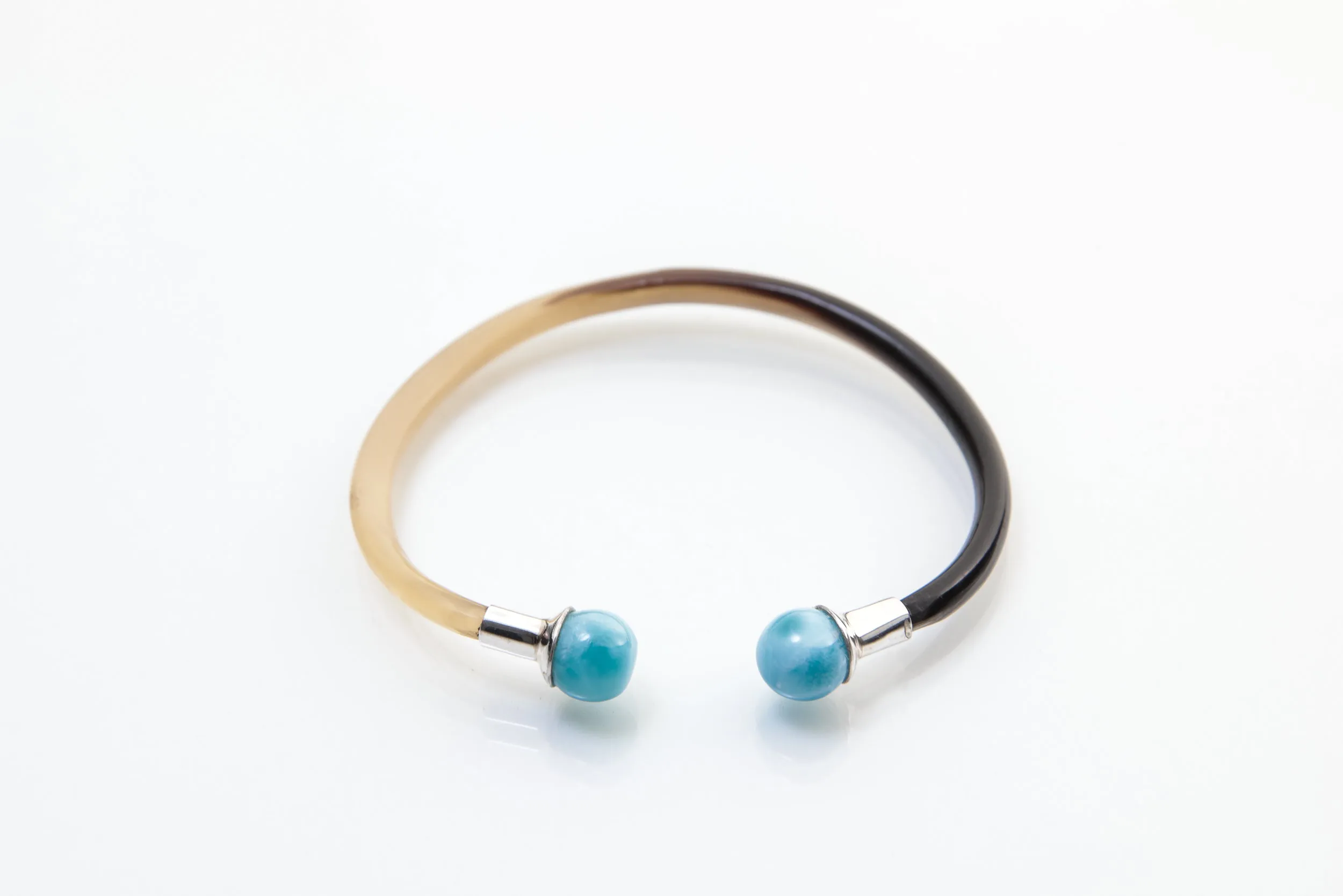 Larimar Cuff Bracelet, Moo