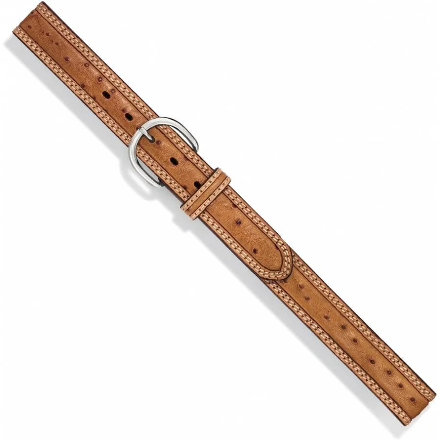 Leegin Mens Double Stitch Stockman Belt Style 9347L