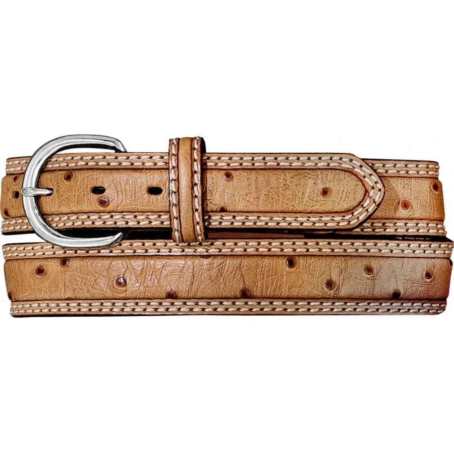 Leegin Mens Double Stitch Stockman Belt Style 9347L