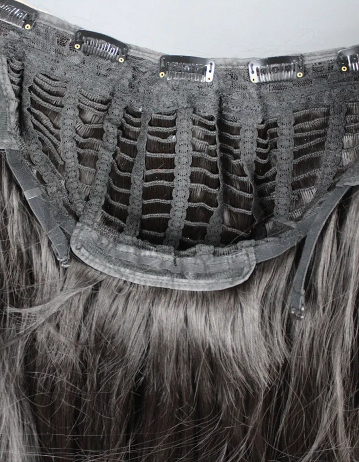 Long U Shape Dark Brown Extension | Zebaish Wigs & Extensions