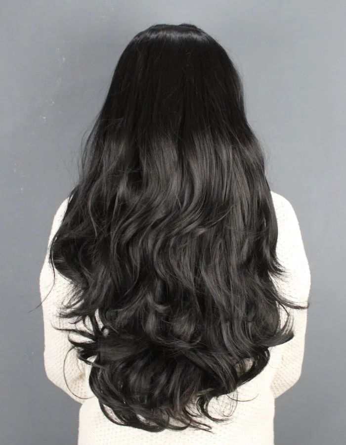 Long U Shape Dark Brown Extension | Zebaish Wigs & Extensions
