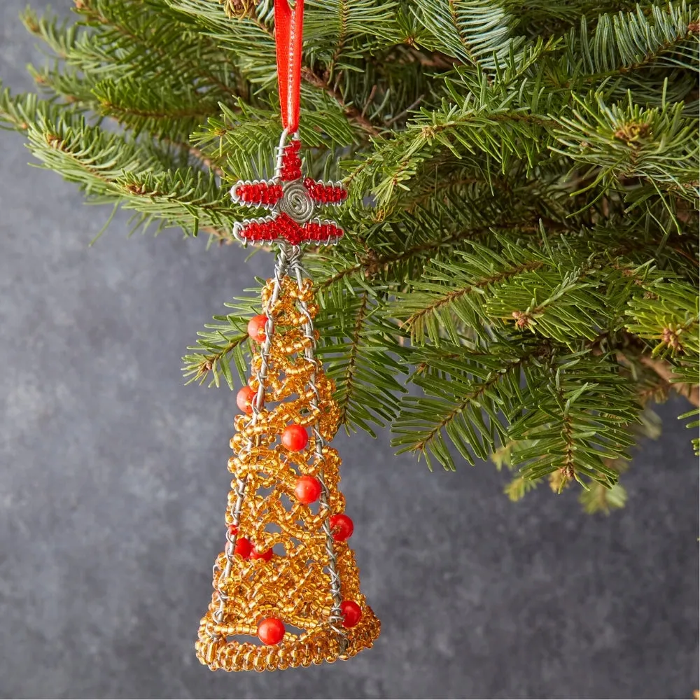Maasai Beads Decorative Tree Christmas Ornament Set