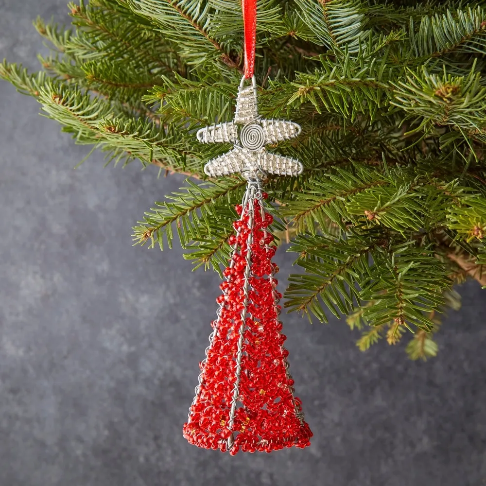 Maasai Beads Decorative Tree Christmas Ornament Set