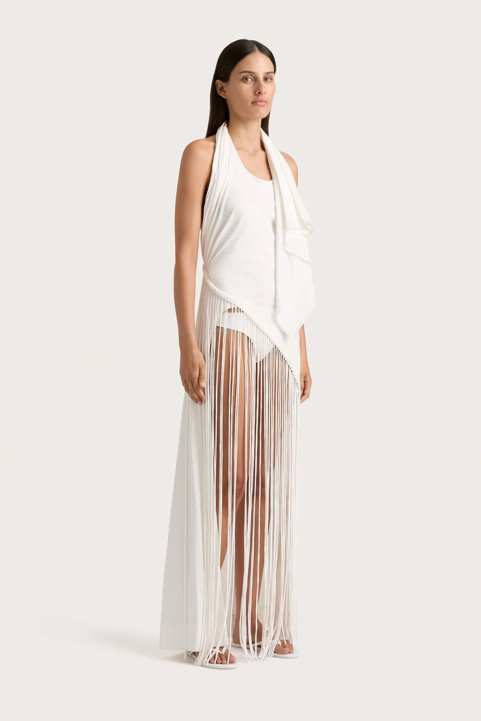 Maceio Maxi Dress White - Final Sale