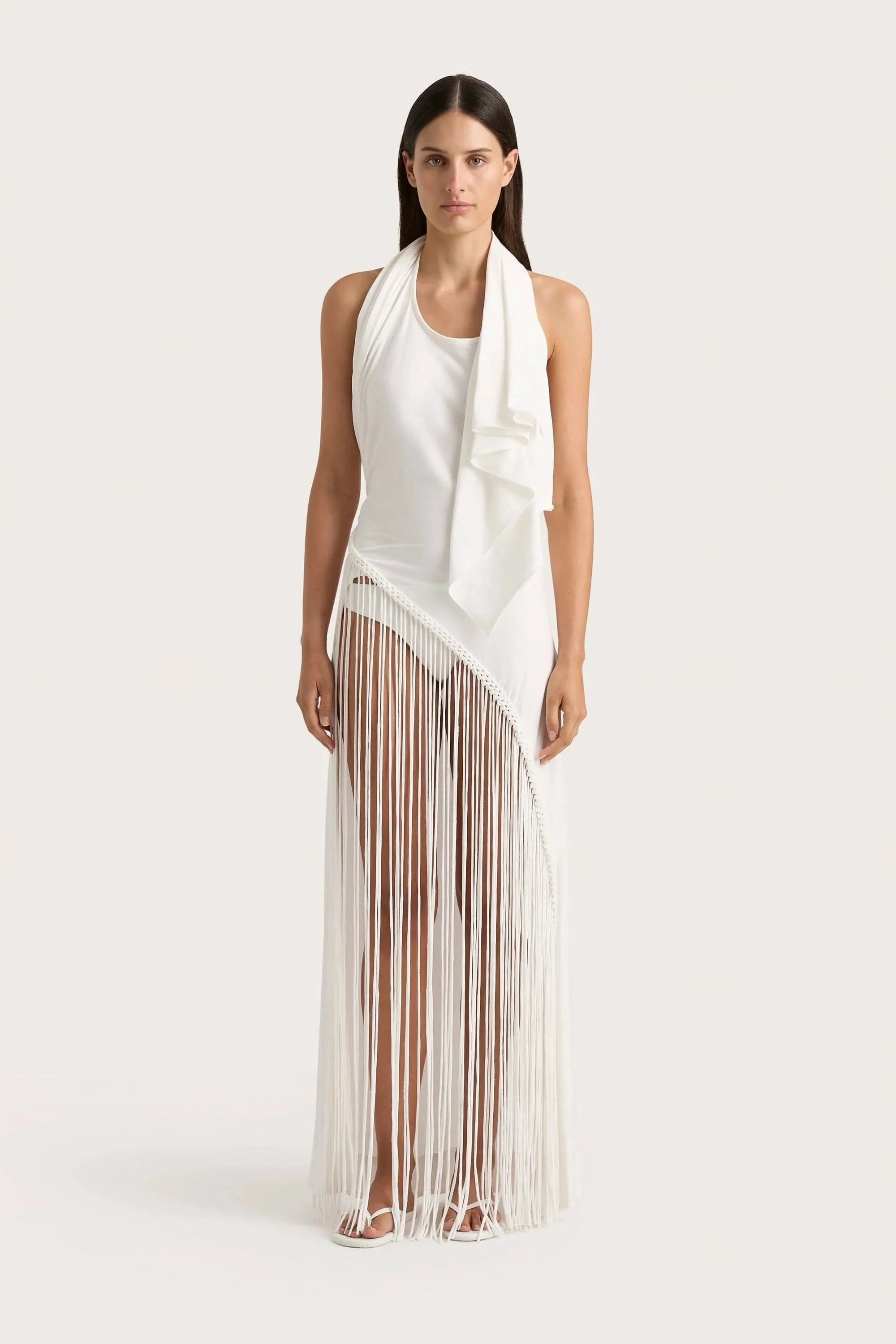 Maceio Maxi Dress White - Final Sale