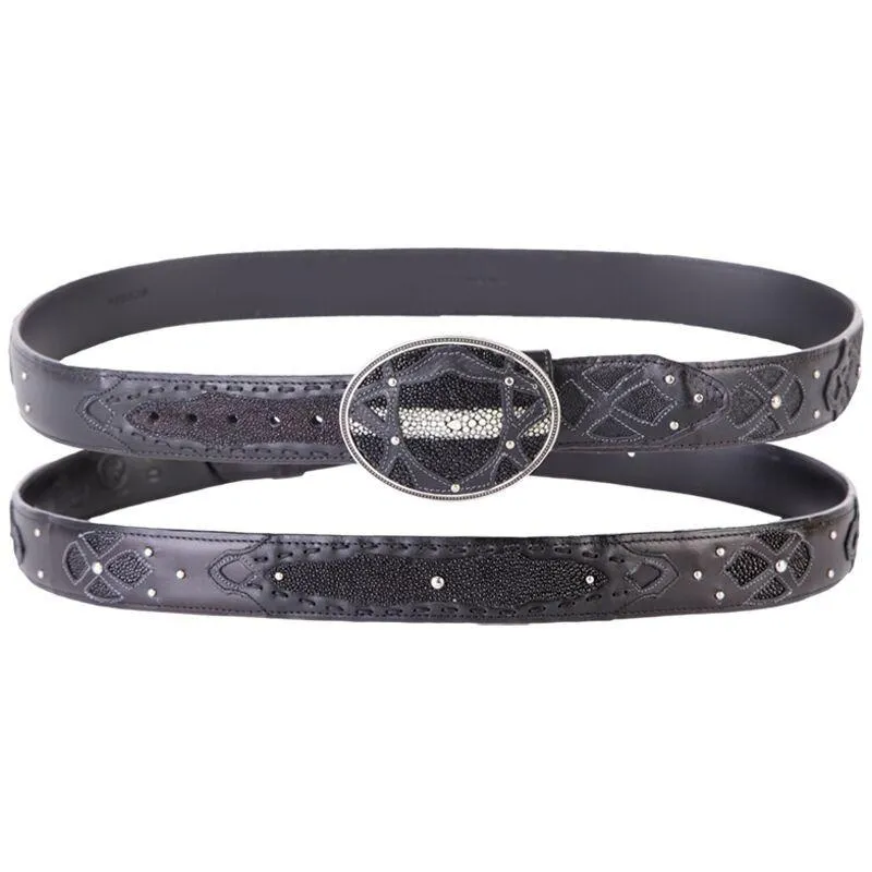 Men's Western Fashion Stingray Belt