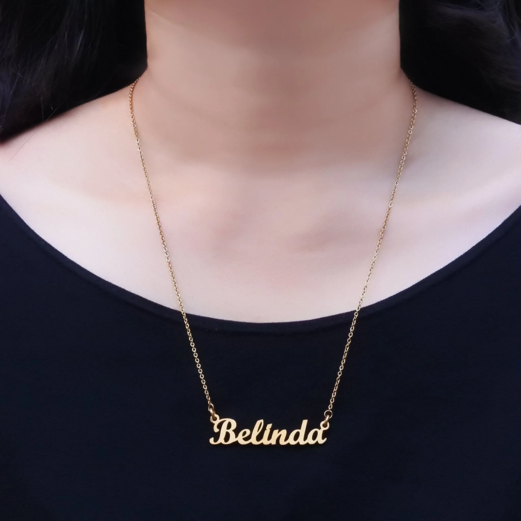 Name Necklace (Birthstones & Ornaments Optional)