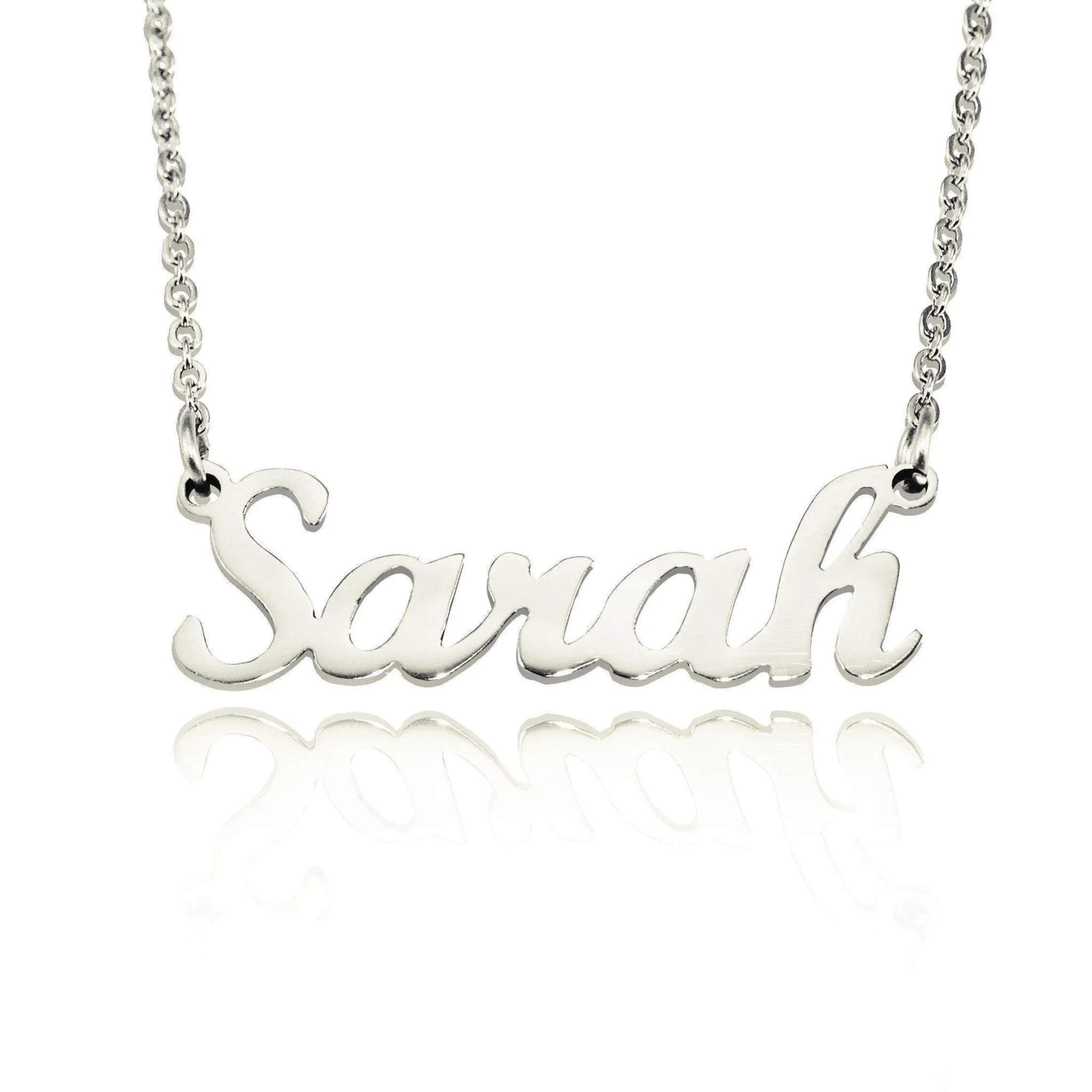 Name Necklace (Birthstones & Ornaments Optional)