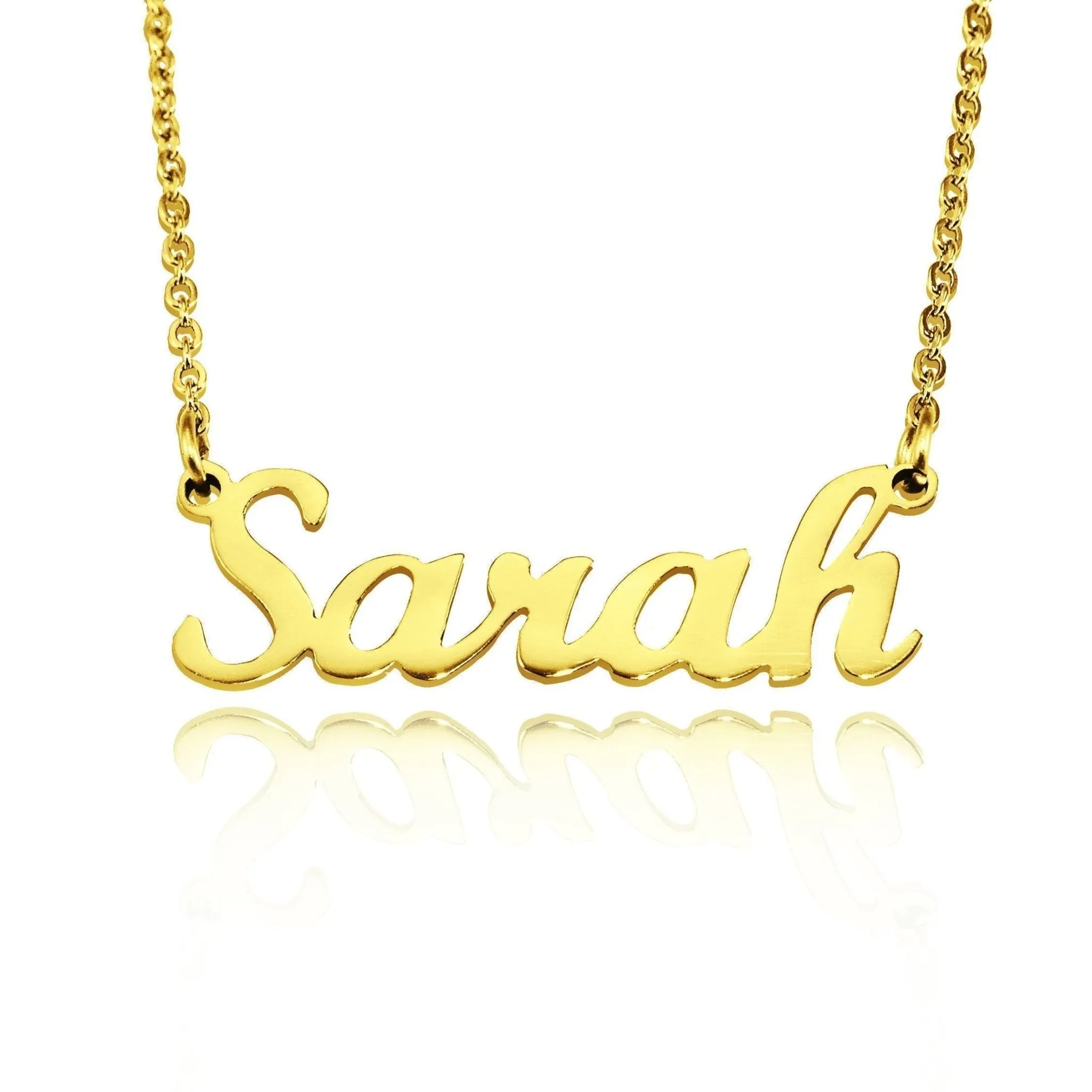 Name Necklace (Birthstones & Ornaments Optional)
