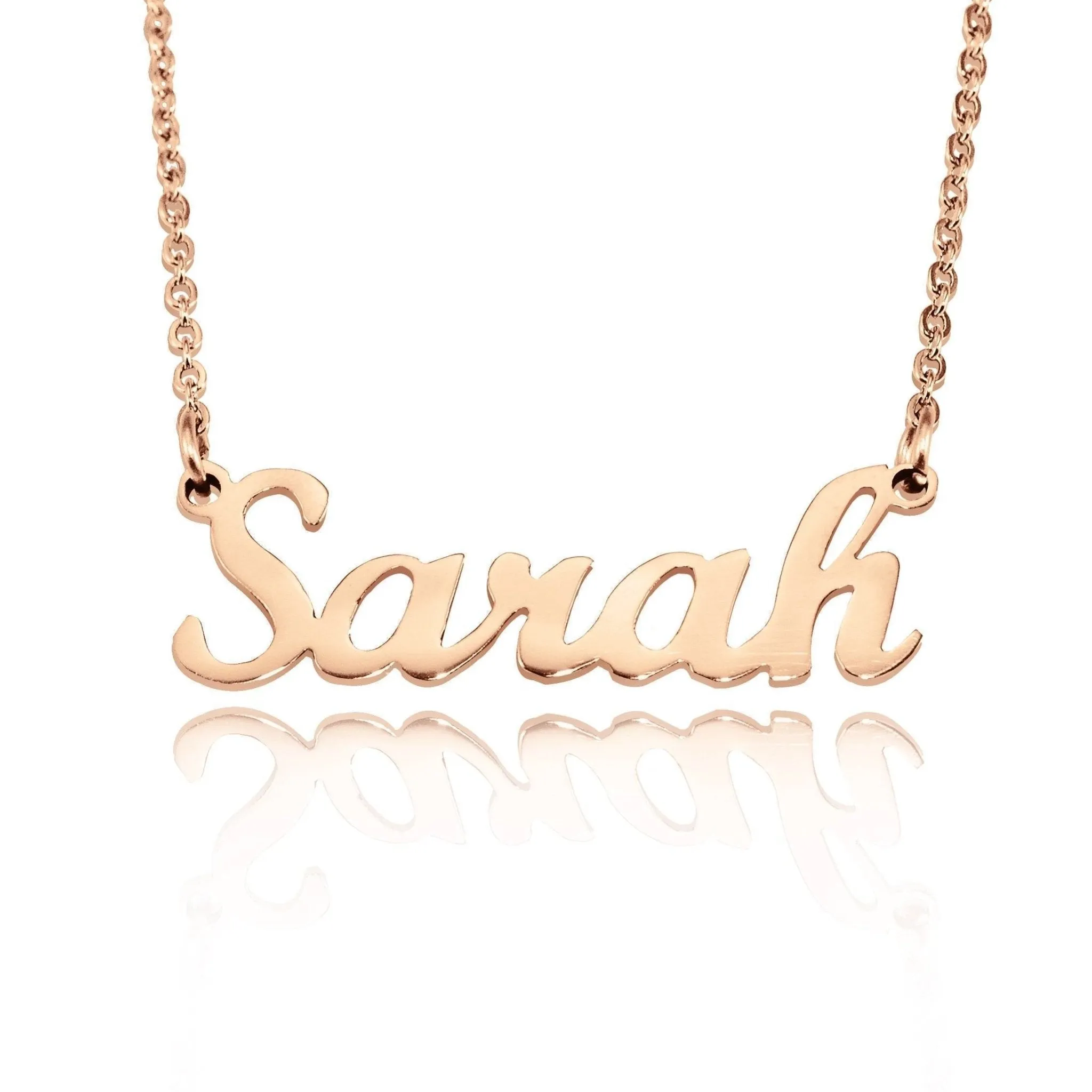 Name Necklace (Birthstones & Ornaments Optional)
