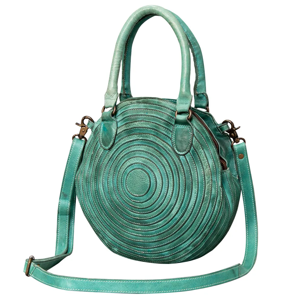 Never Mind Nmbgm112A Tote Vintage Handmade Genuine Cowhide Leather Women Bag Western Handbag Purse