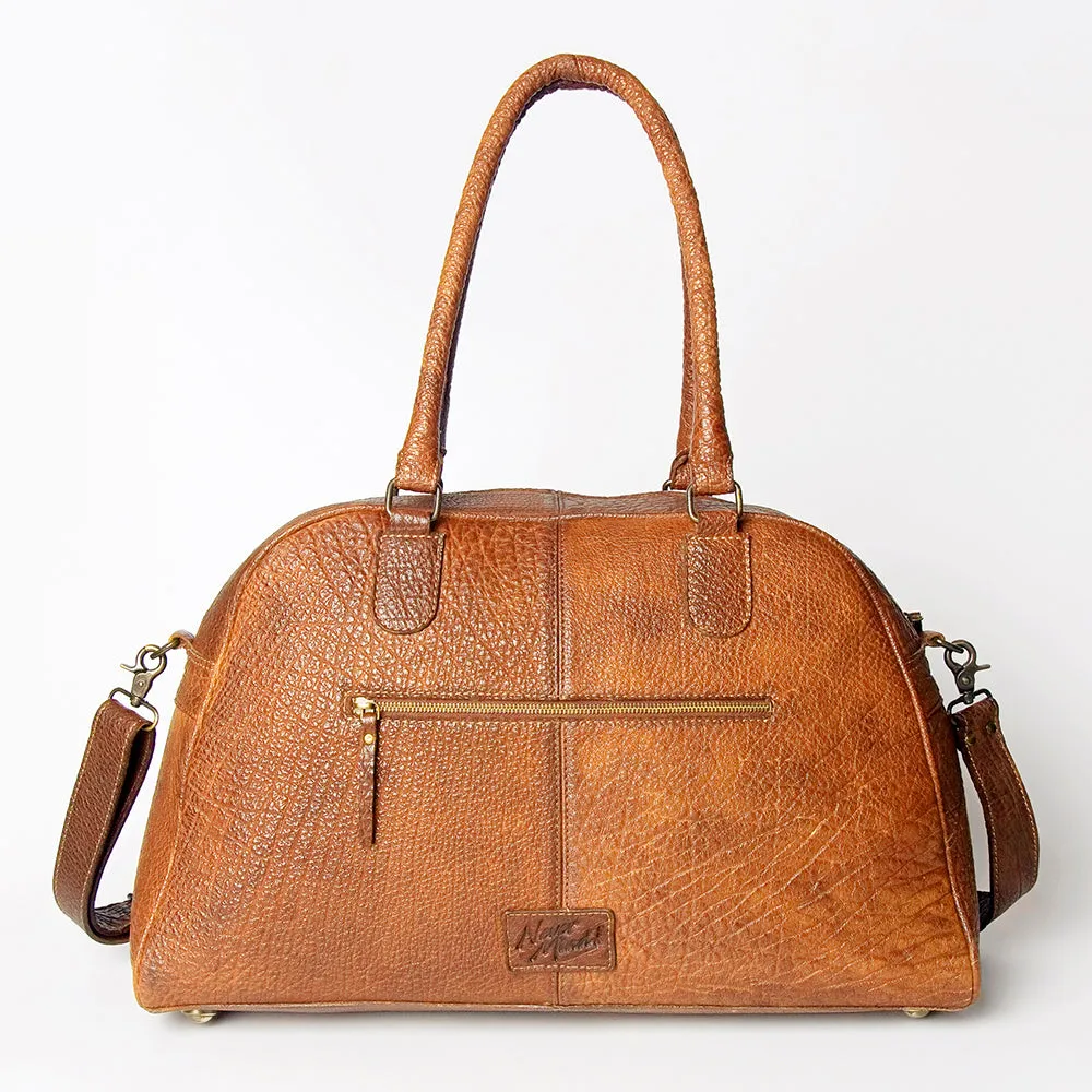 Never Mind Nmbgz121D Tote Vintage Handmade Genuine Cowhide Leather Women Bag Western Handbag Purse