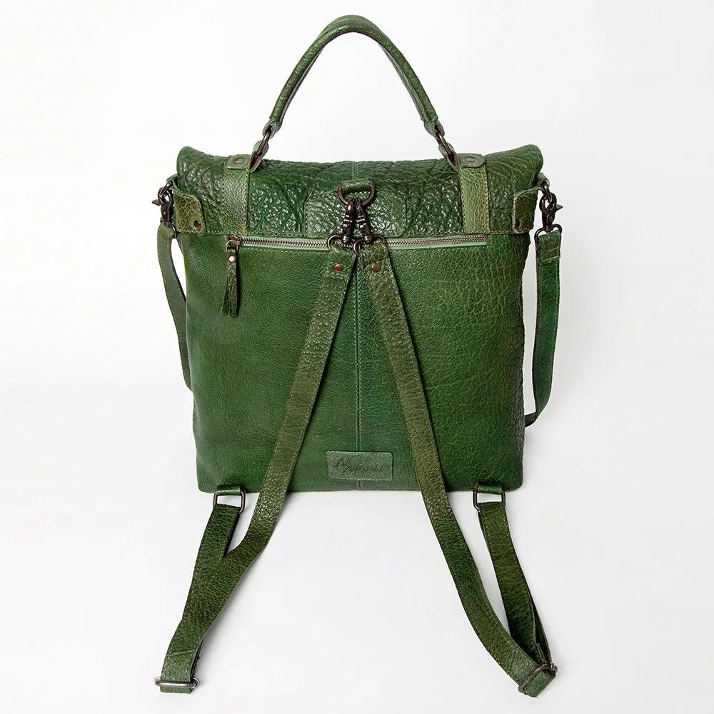 Never Mind Nmbgz127B Tote Vintage Handmade Genuine Cowhide Leather Women Bag Western Handbag Purse