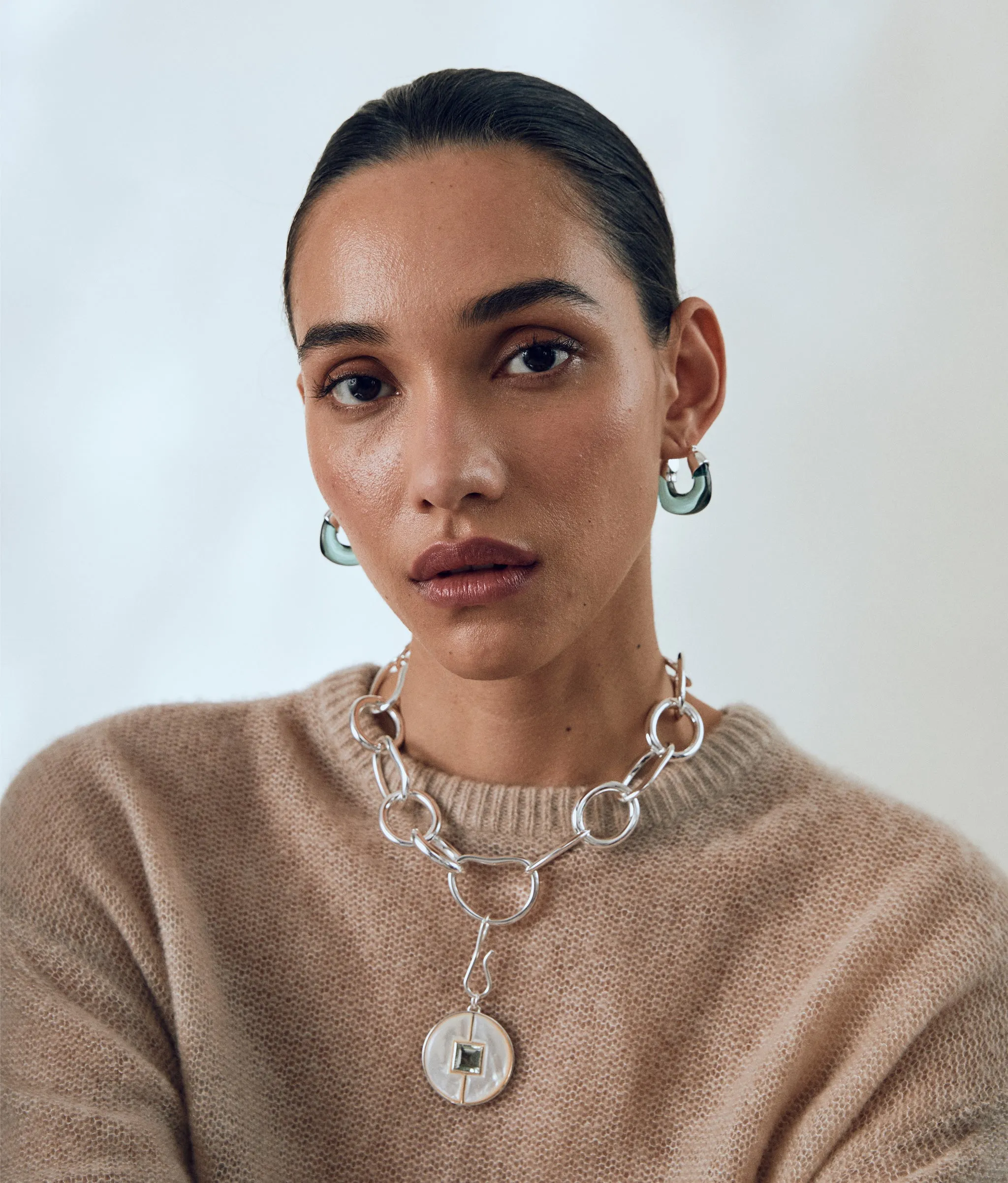 Porto Pendant in Silver