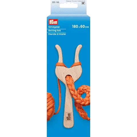 Prym Wooden Knitting Fork