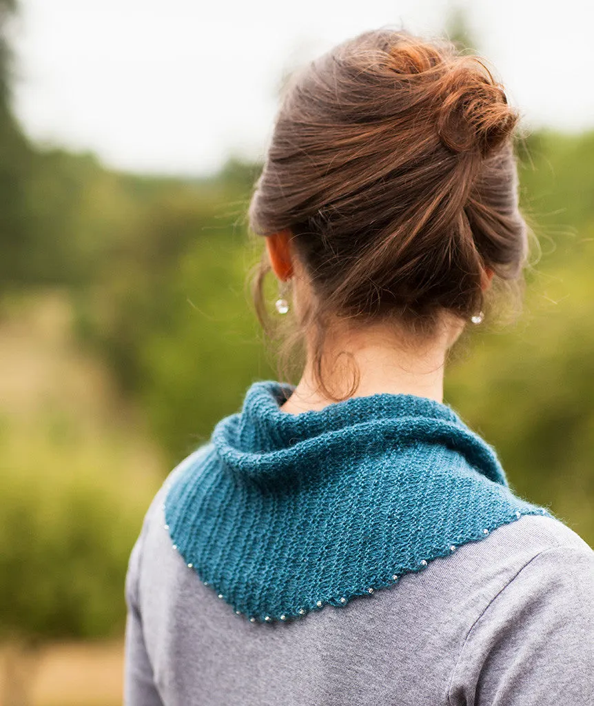 Racing Raindrops Scarf Pattern