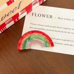 Rainbow Hair Clip