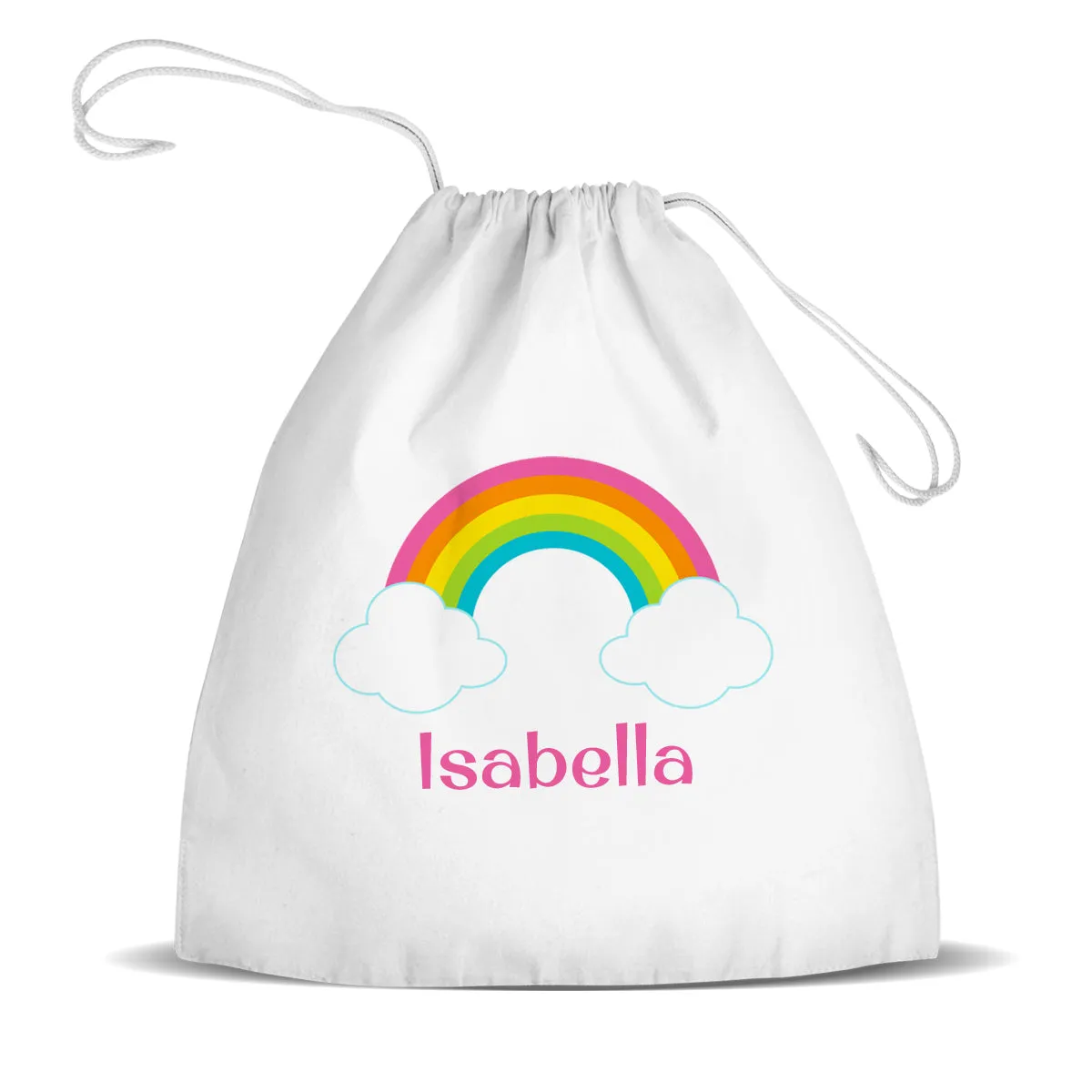 Rainbow Premium Drawstring Bag
