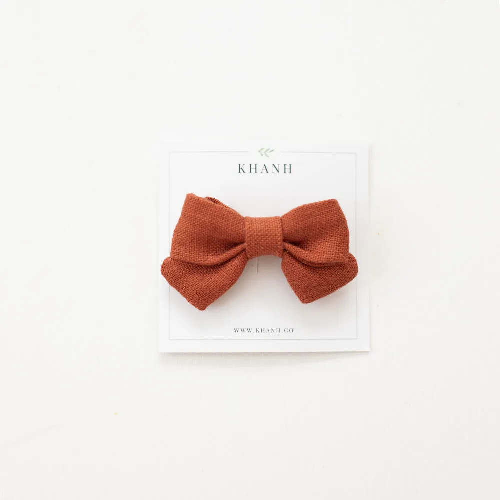 Rust | Petite Sailor Bow