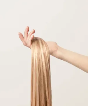 Sandy Blonde Highlighted, 24" Classic Clip-In Hair Extensions, F10/613 | 280g