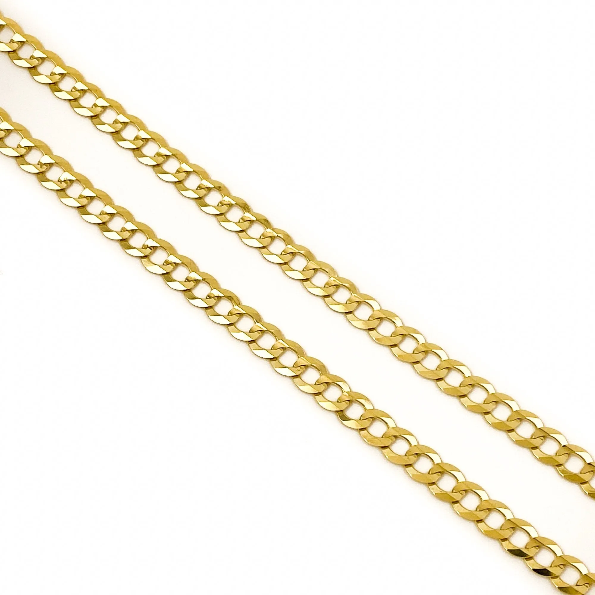 Sleek Curb-Link Necklace