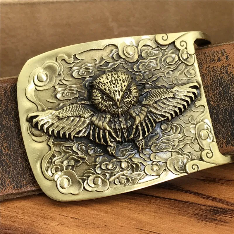 SP Cowboy Style Men leather belt