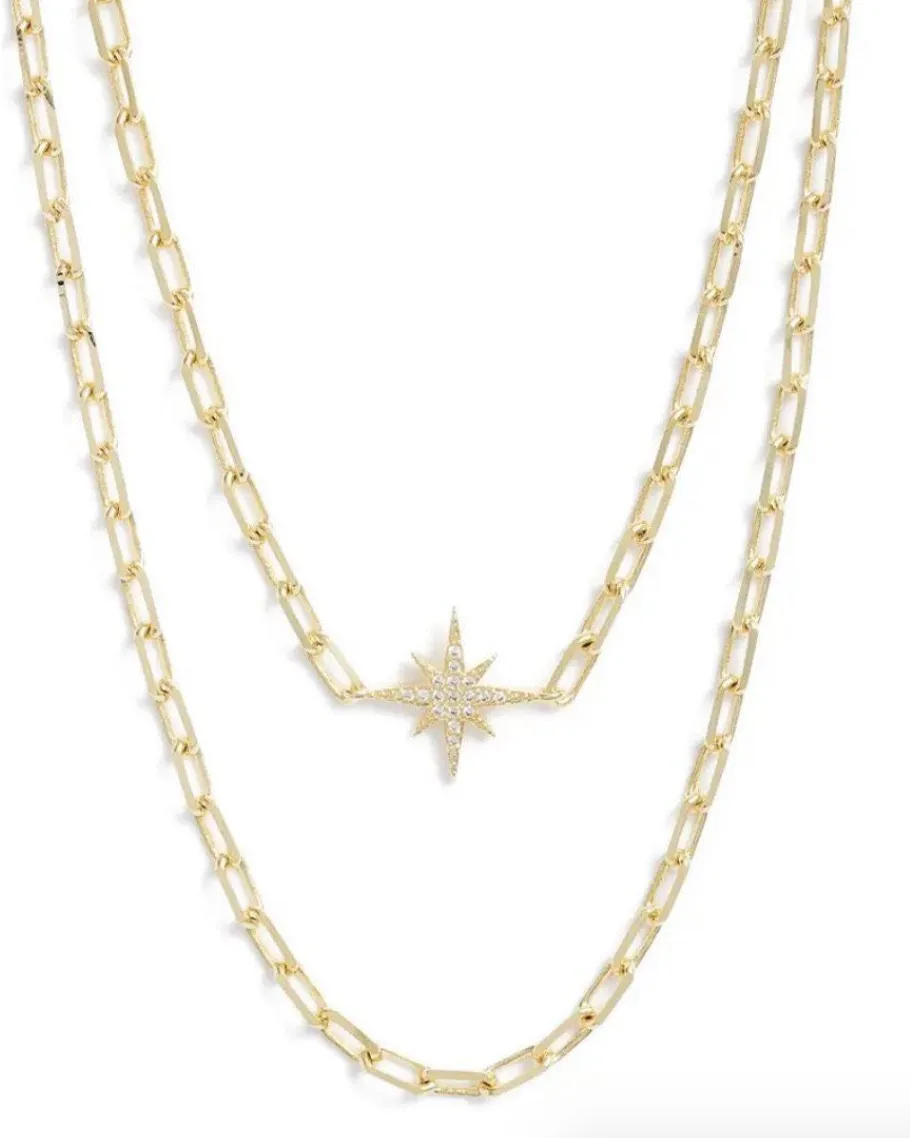 Starburst Layered Necklace