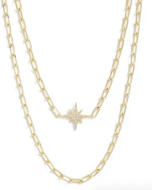 Starburst Layered Necklace