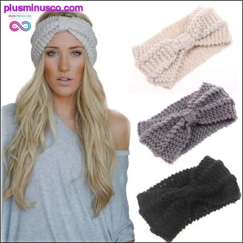 Stylish Hair Accessories Winter Warmer Ear Knitted