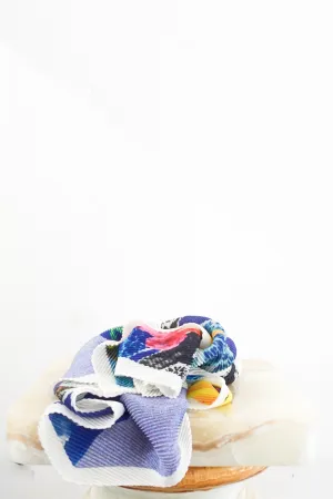 Tropical pleated scarf RRP £100