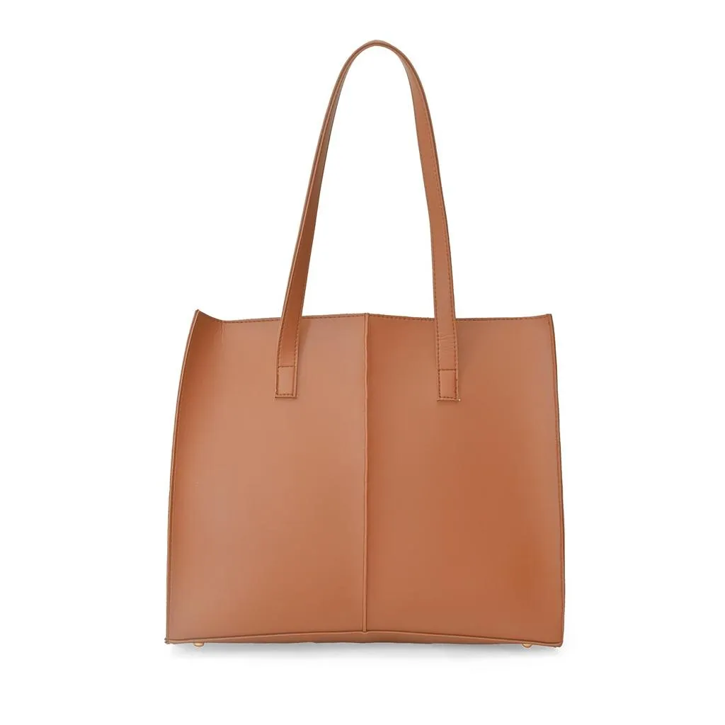 Venus Tote Bag Brown