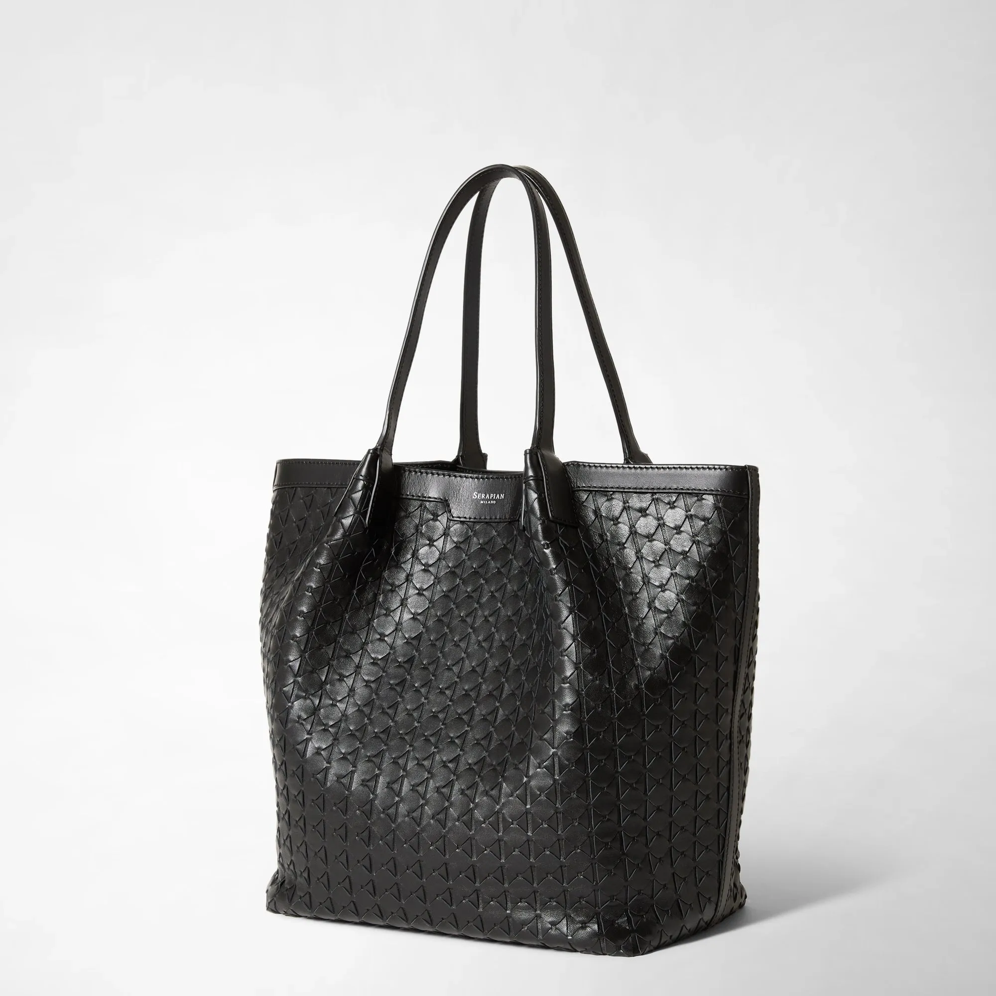 VERTICAL SECRET TOTE BAG IN MOSAICO