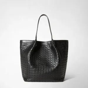 VERTICAL SECRET TOTE BAG IN MOSAICO