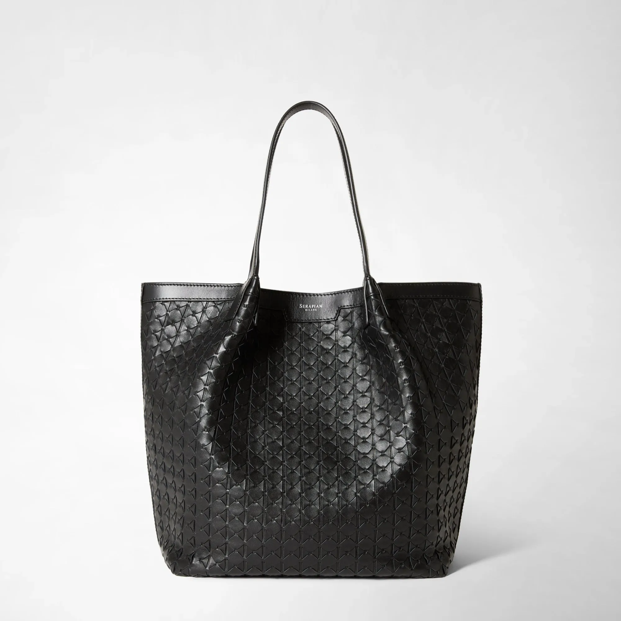 VERTICAL SECRET TOTE BAG IN MOSAICO