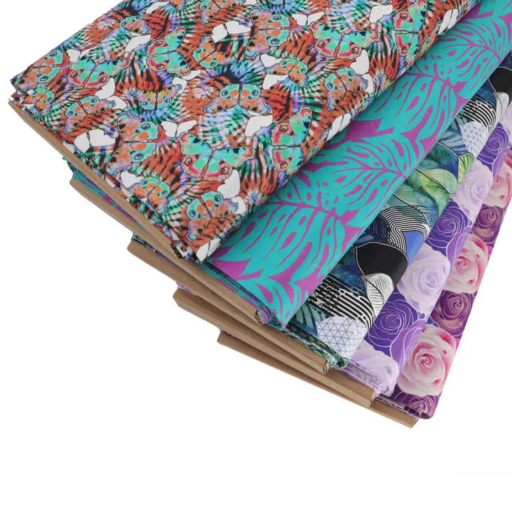 Wholesale Cotton Floral Fabric by-قماش قطني مزهر