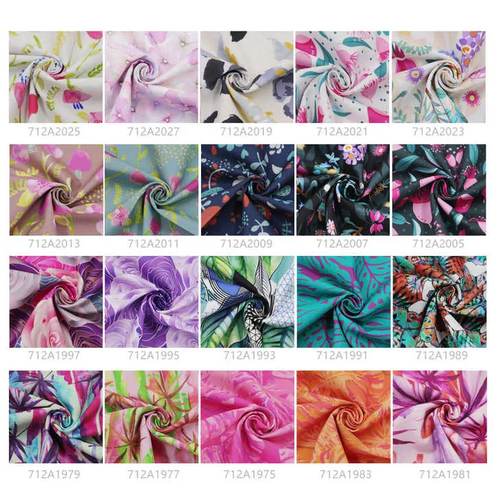 Wholesale Cotton Floral Fabric by-قماش قطني مزهر