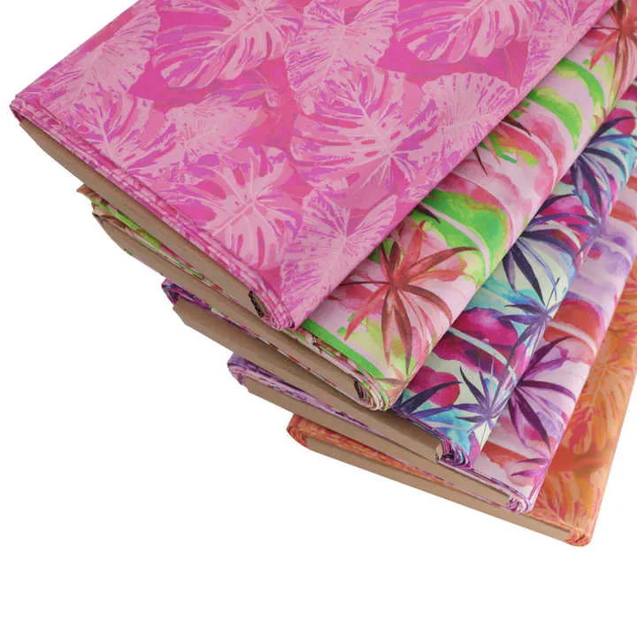 Wholesale Cotton Floral Fabric by-قماش قطني مزهر