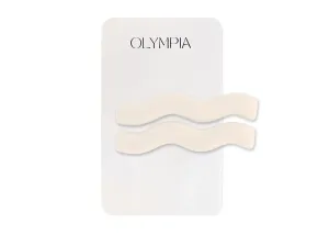 Zephyr Hair Clips - Milk White
